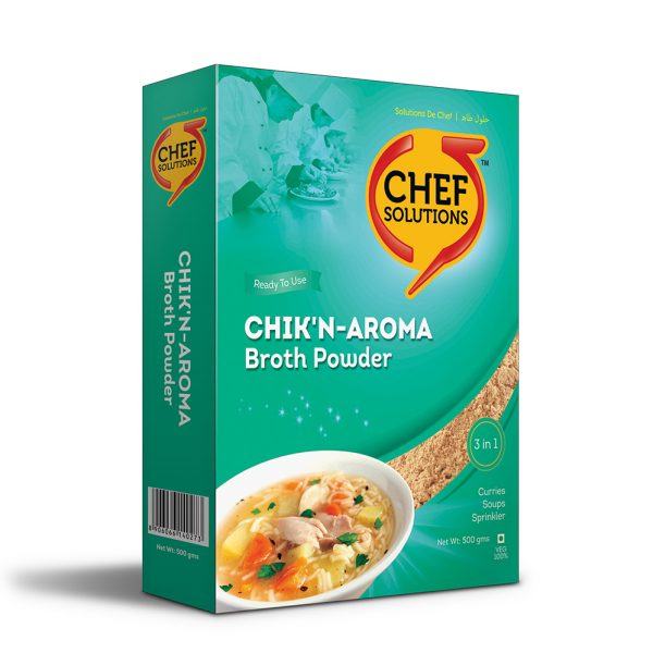 Buy VegiAroma Broth Powder, 500gm at ₹275 Chef Solutions