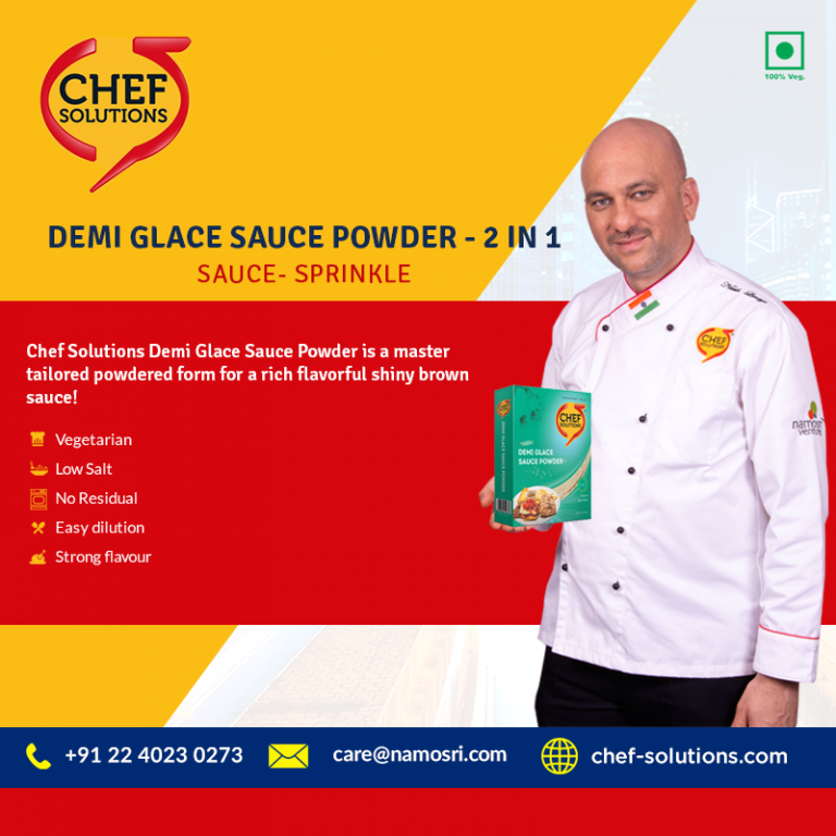 Buy Demi Glace Powder For Sauce(Veg) Online at ₹240 Chef Solutions
