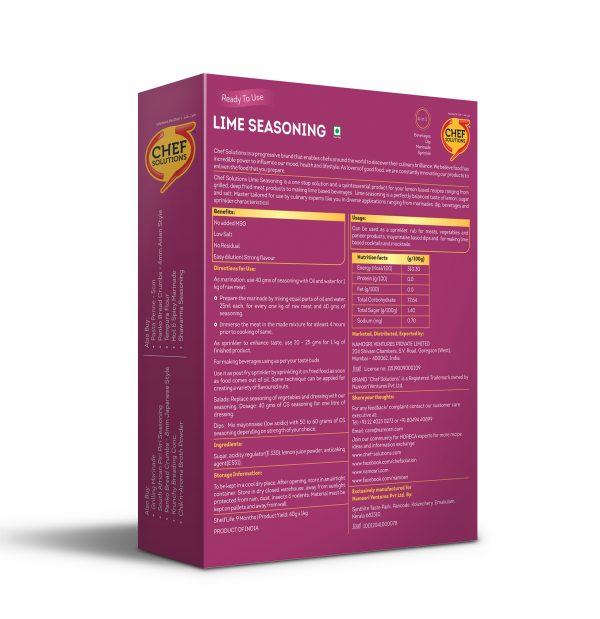 Lime Seasoning Nutritional Facts